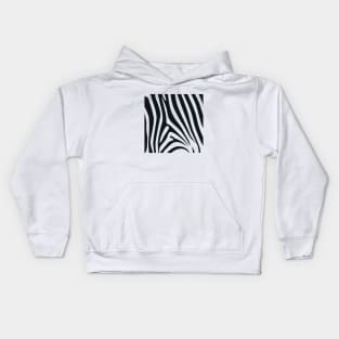 Zebra pattern Kids Hoodie